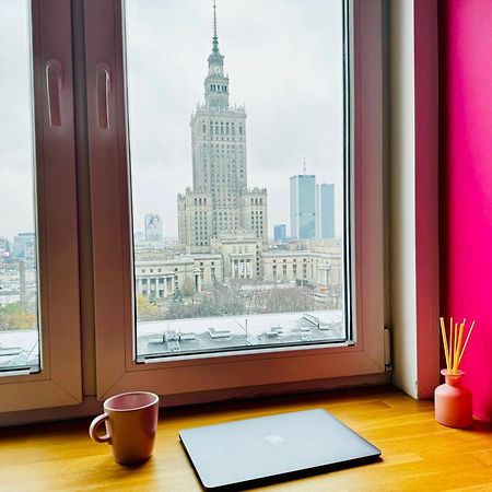ワルシャワ-- View City Center Pink --アパートメント エクステリア 写真